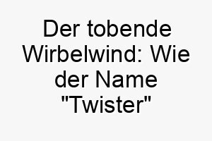 der tobende wirbelwind wie der name twister den perfekten hund beschreibt 26228