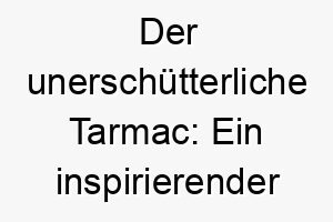 der unerschuetterliche tarmac ein inspirierender name fuer einen unverwuestlichen hund 26394