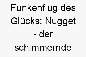 funkenflug des gluecks nugget der schimmernde name fuer einen wertvollen vierbeiner 23251