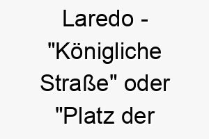 laredo koenigliche strasse oder platz der schoenen aussicht eine stadt in texas 21755