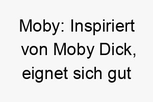 moby inspiriert von moby dick eignet sich gut fuer grosse maechtige hunde 22400