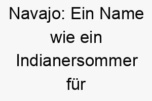 navajo ein name wie ein indianersommer fuer mutige hundeseelen 23211