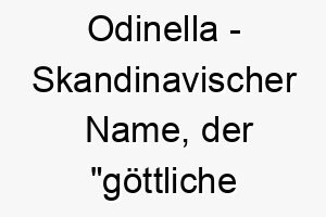 odinella skandinavischer name der goettliche inspiration bedeutet 7362