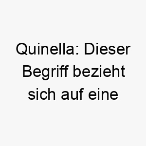 quinella dieser begriff bezieht sich auf eine art von wette auf pferderennen koennte es eine gute wahl fuer einen hund sein der schnell laeuft oder rennt 25166