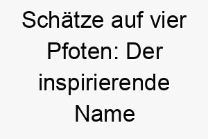 schaetze auf vier pfoten der inspirierende name fuer unseren geliebten hund 26252