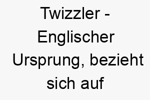 twizzler englischer ursprung bezieht sich auf die suessigkeit twizzlers bedeutung als hundename 12004